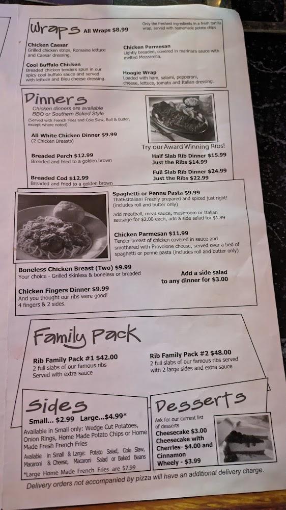 K.C.'S Menu image 1